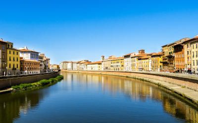 De bezienswaardigheden van Pisa in Toscane