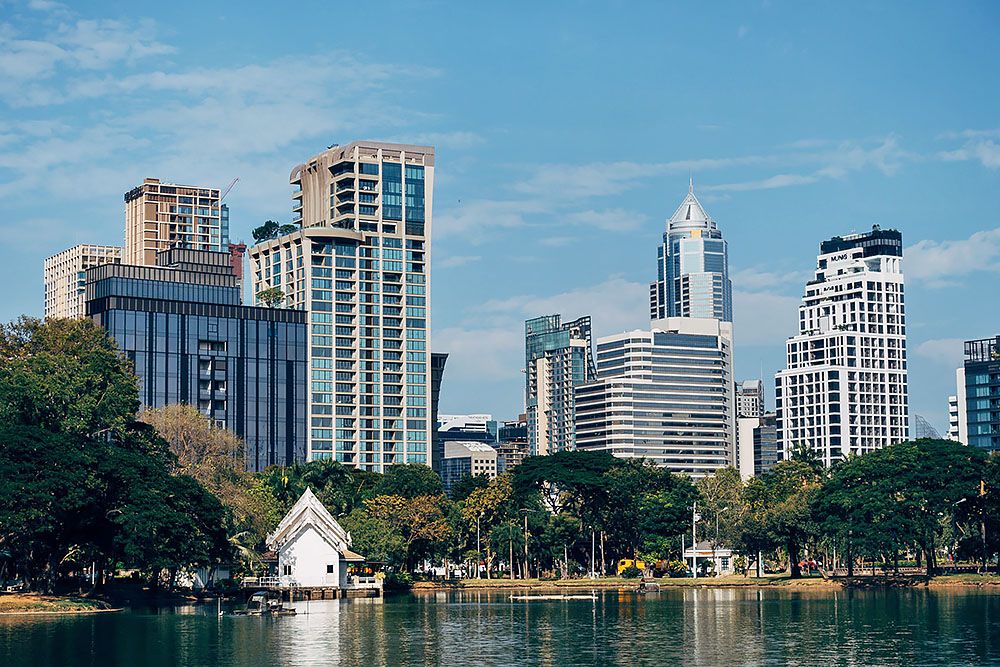 Lumphini Park in Bangkok