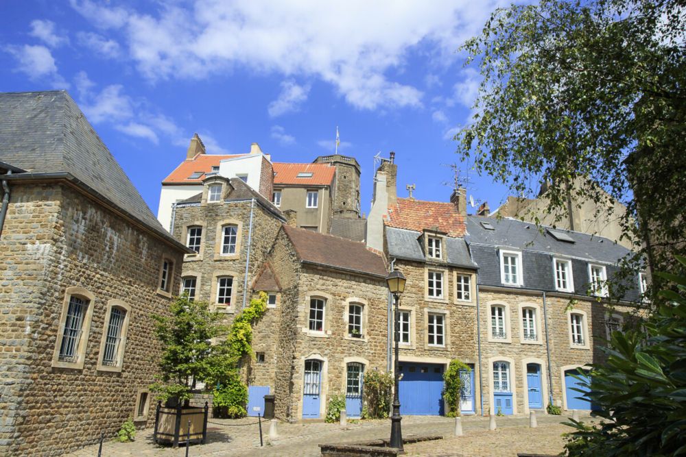 bovenstad van Boulogne-sur-Mer