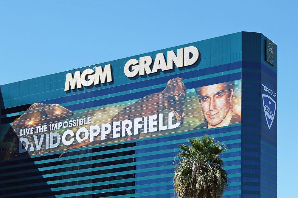 David Copperfield Show in MGM