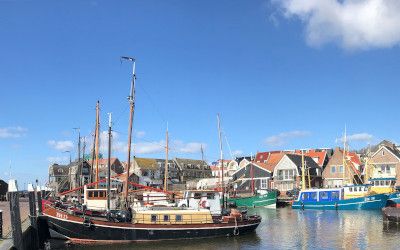 Fraaie wandeling in en rond vissersdorp Urk