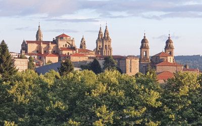 Santiago de Compostela: eindstreep van pelgrimsroutes