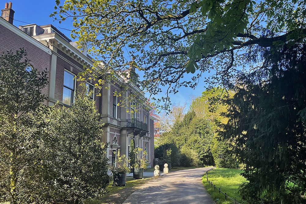 Landgoed Oostbroek tijdens fietstocht rond Utrecht