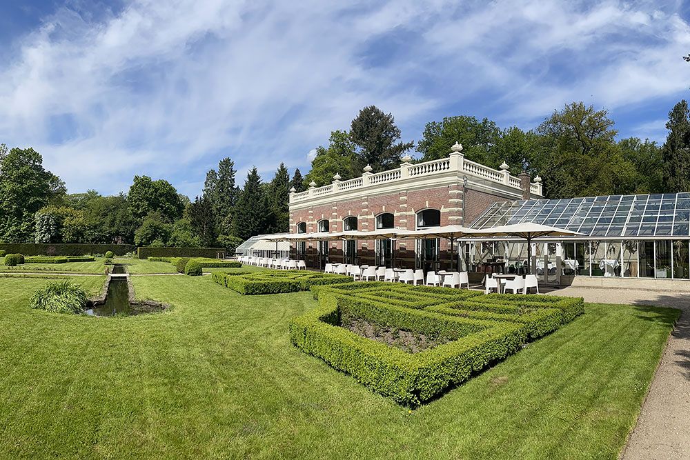 Oranjerie van landgoed Warnsborn