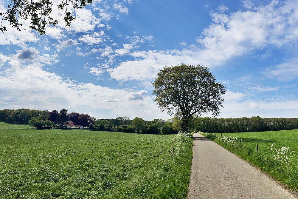 Boerderij bij de landing zones