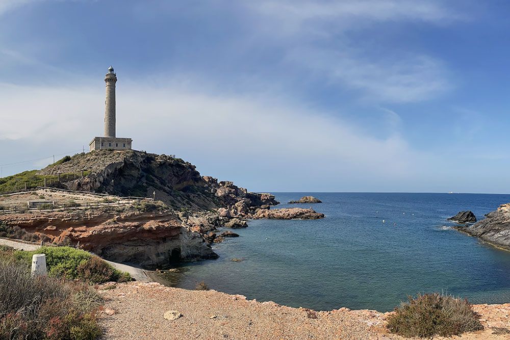 Vuurtoren bij La Manga