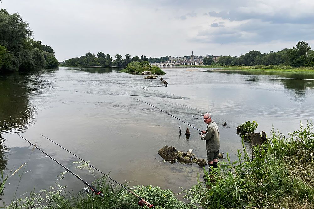 Visser aan de Loire
