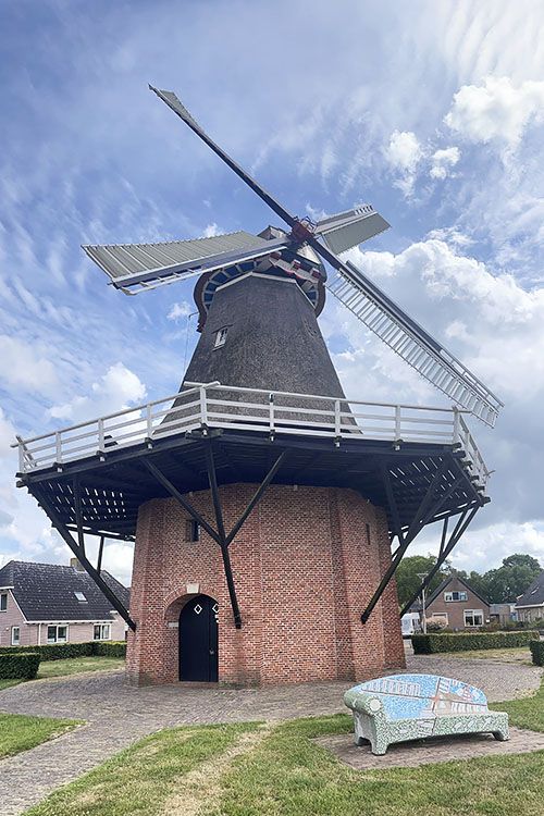 Molen de Sterrenberg in Nijeveen