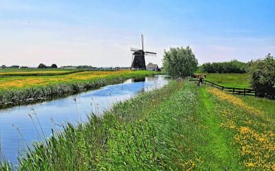 Molens, water en meerroute bij Rijpwetering