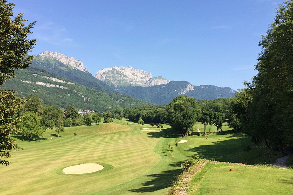 Golfen bij Annecy