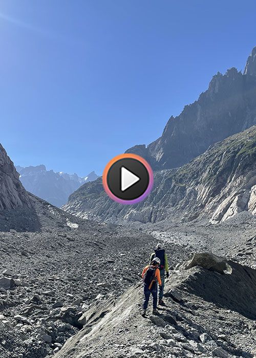 Gletsjerwandeling over Mer de Glace