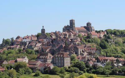 De prachtige basiliek in het pittoreske Vézelay