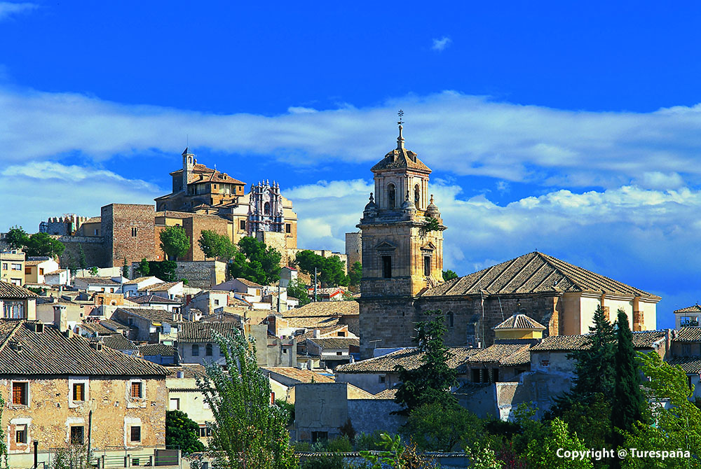 Stadsaanzicht van Caravaca de la Cruz