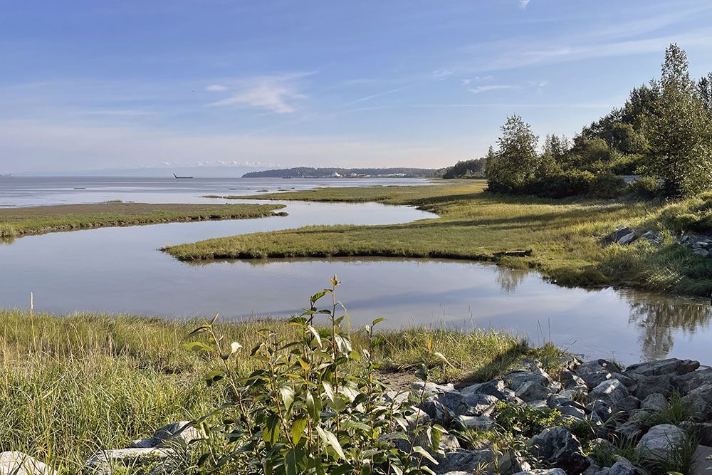 Fietsen langs de kust