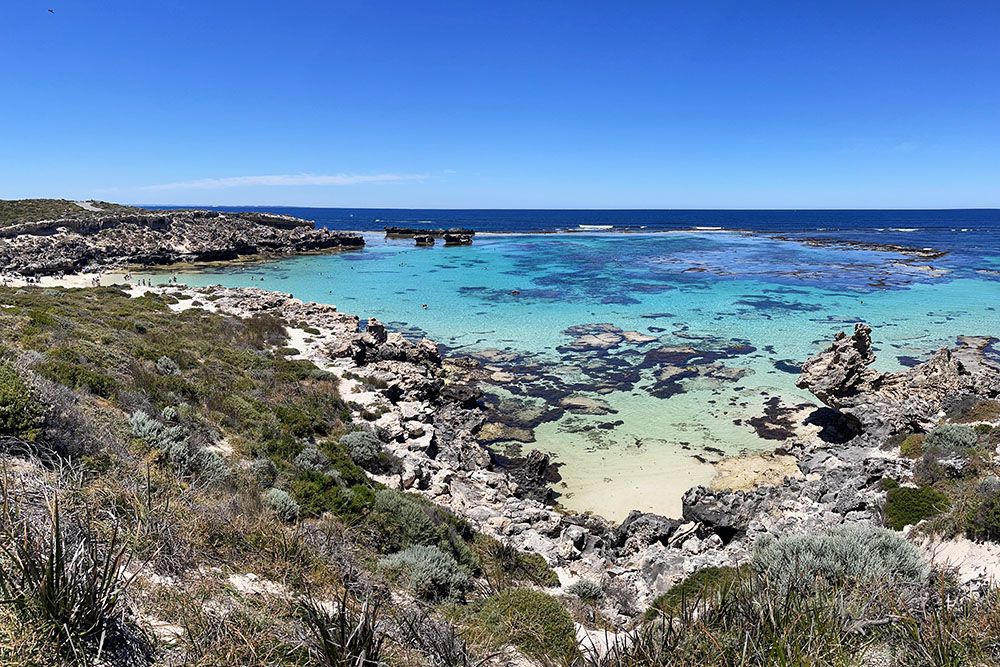 Baai op Rottnest Island