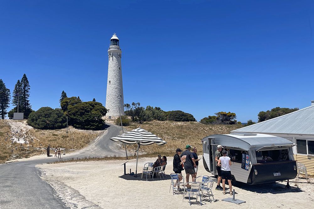 Vuurtoren op Rottnest Island