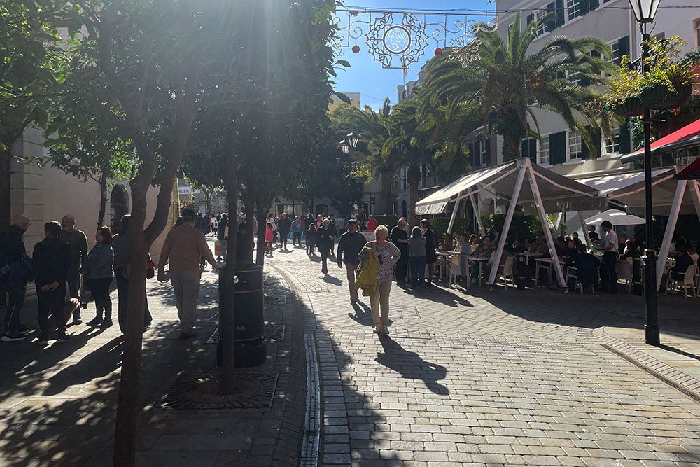 Straat in Gibraltar