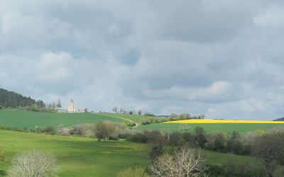 Wandeling bij het kasteel van Bazoches in de Morvan