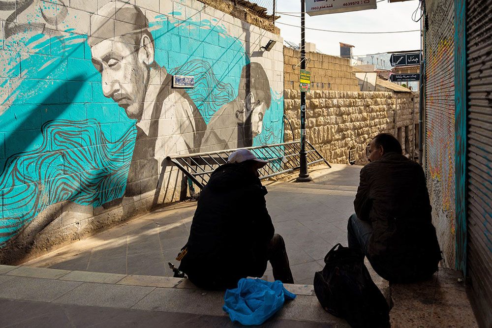 Amman staat vol met Street Art