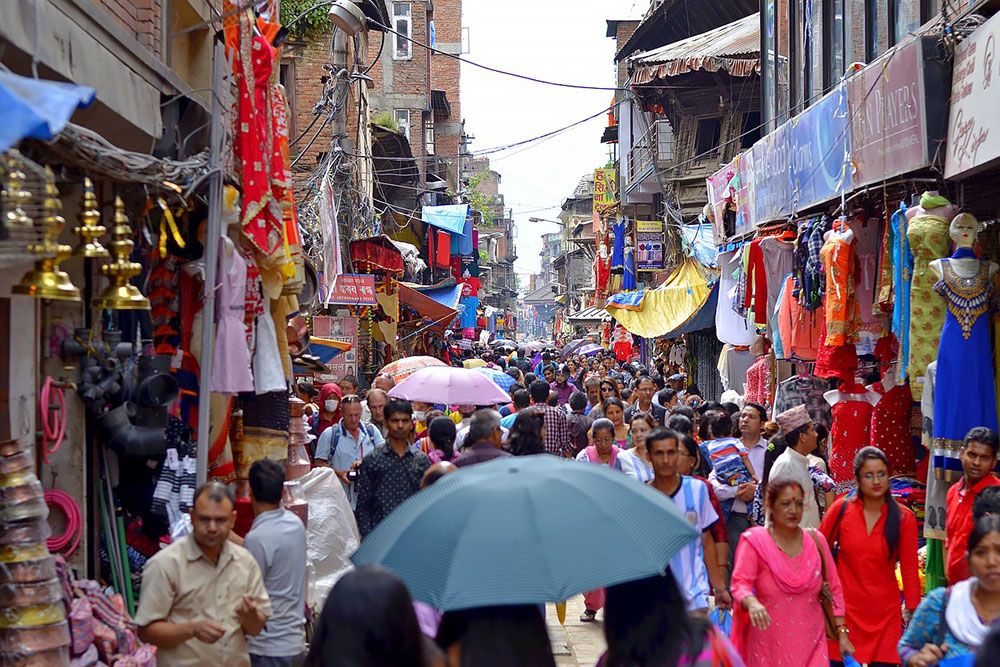 Stad in Nepal