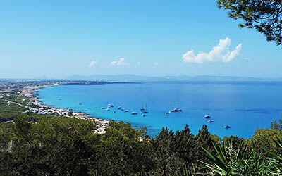 Natuur en idyllische stranden op het rustige Formentera