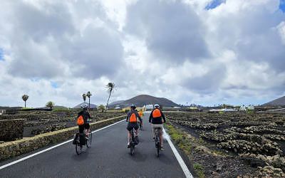 Schitterende e-bike tour op Lanzarote langs vulkanen