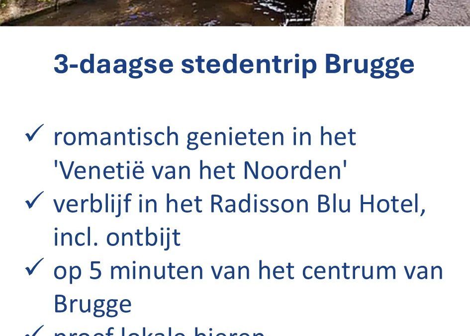 ANWB – België – stedentrip – Brugge