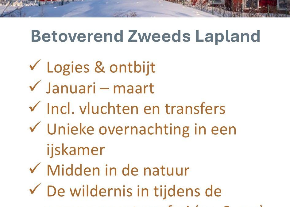 Voigt Travel – Zweden – sneeuwvakantie – Zweeds Lapland