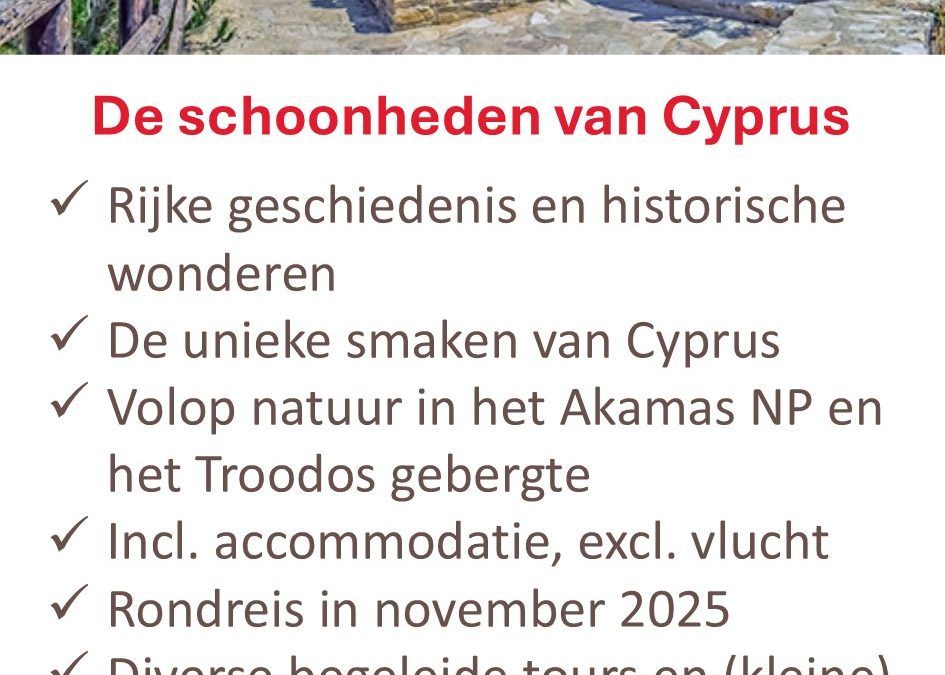 60plusEndus – Cyprus – rondreis