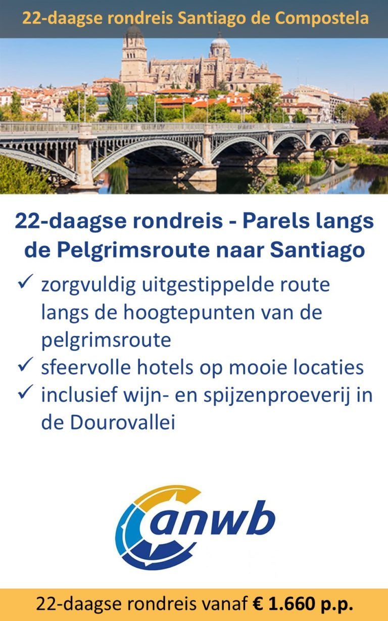 ANWB – Spanje – rondreis – Santiago de Compostela