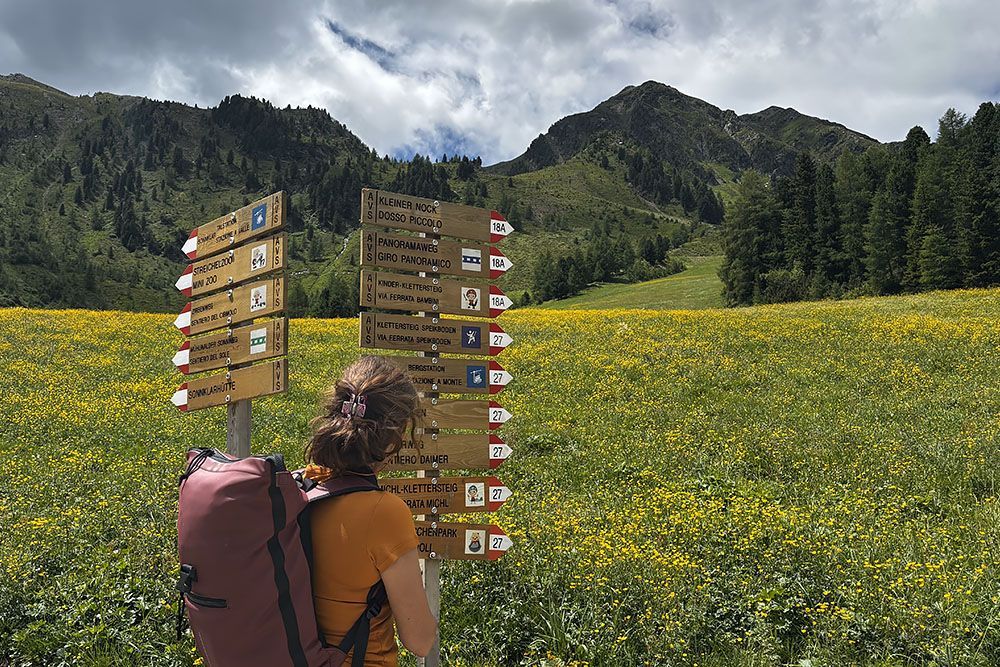 Wandelmogelijkheden Speikboden