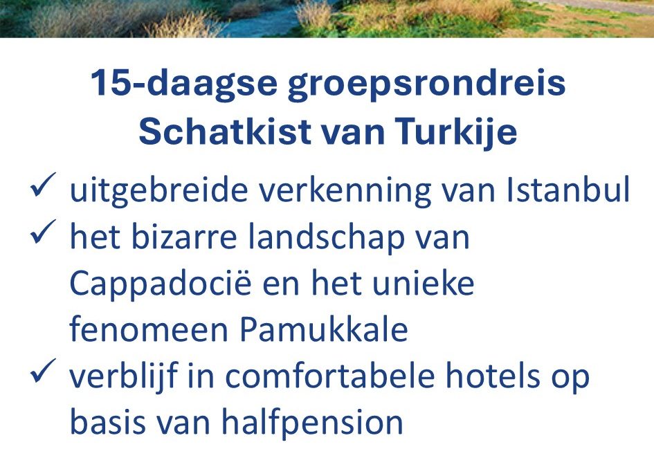 ANWB – Turkije – rondreis – Istanbul en Cappadocië