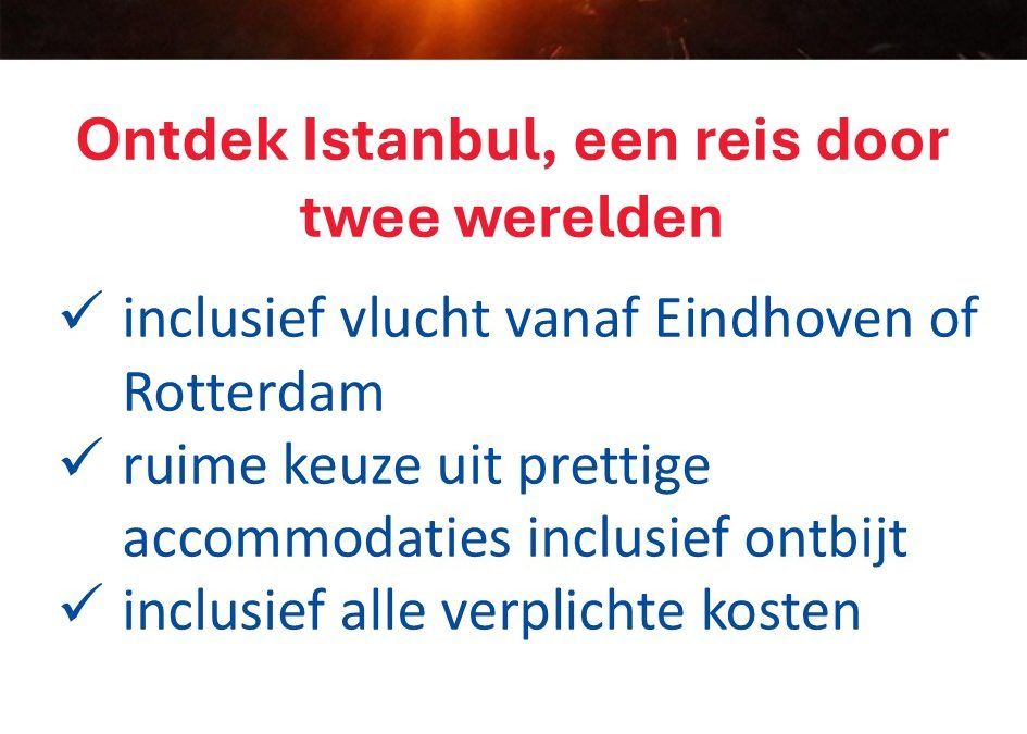 De Jong Intra – Turkije – stedentrip – Istanbul