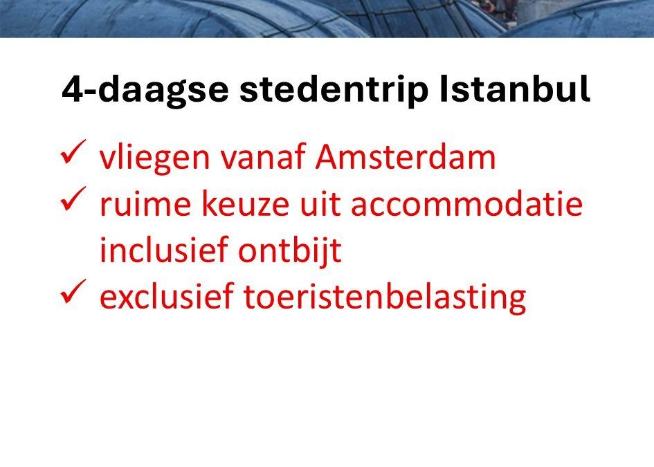 TUI – Turkije – stedentrip – Istanbul