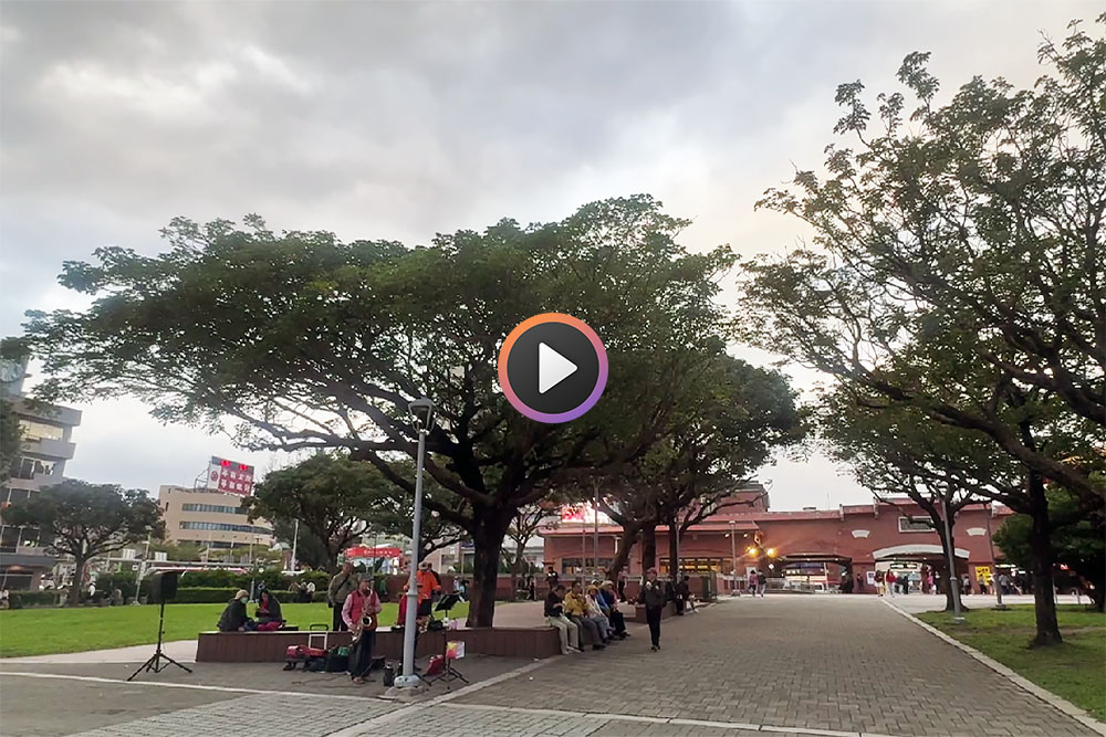 Muzikanten in Tamsui