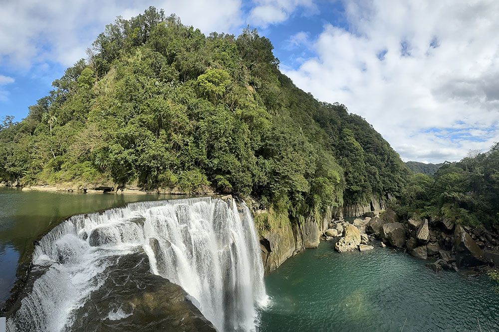 Waterval dichtbij