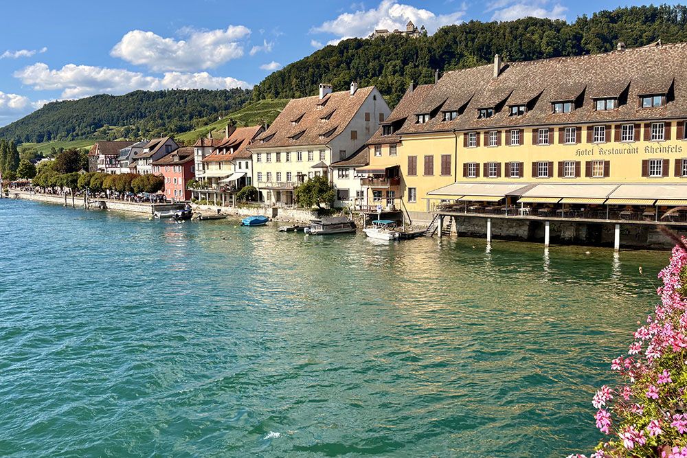 Hotel Rheinfels bij Stein am Rhein