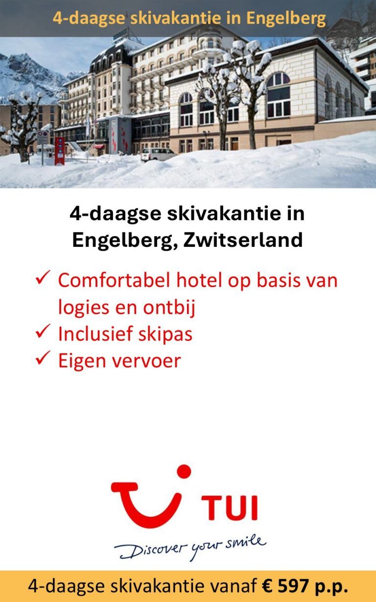 TUI – Zwitserland – skivakantie – Engelberg