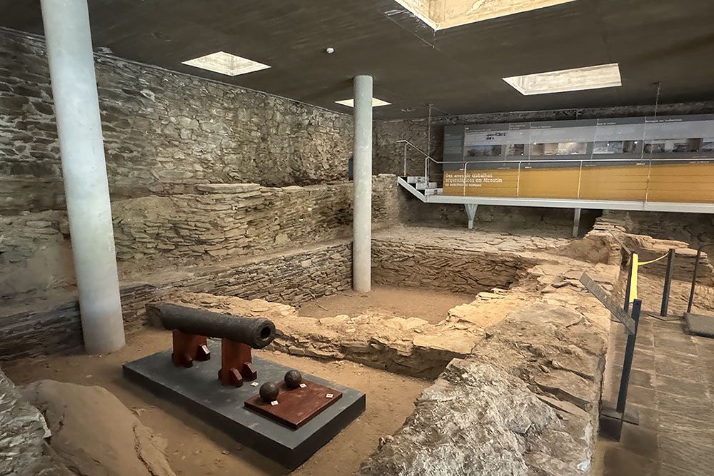 Museum binnen het kasteel