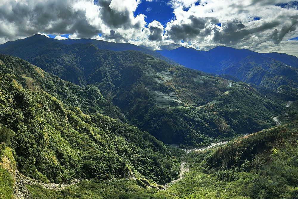 Berglandschap bij Rueili