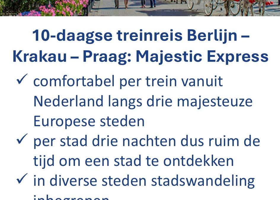 ANWB – Duitsland Polen Tsjechië – treinreis
