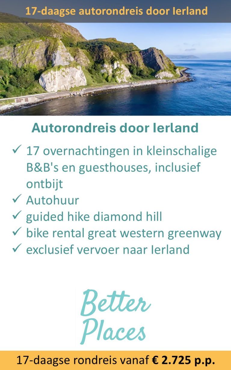 Better Places – Ierland – rondreis – 17 dagen