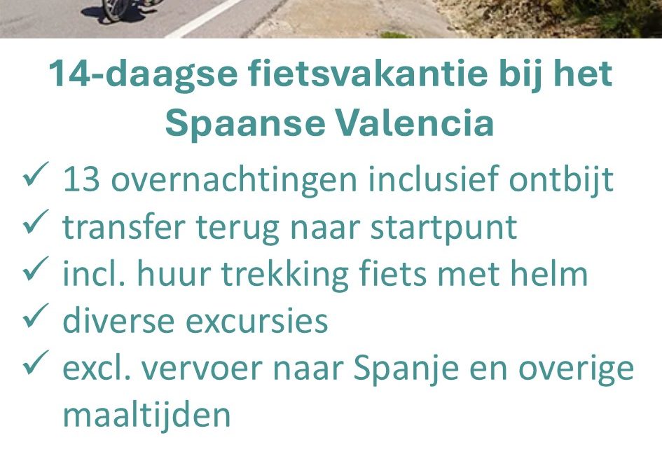 Better Places – Spanje – Valencia – fietsvakantie – 14 dagen