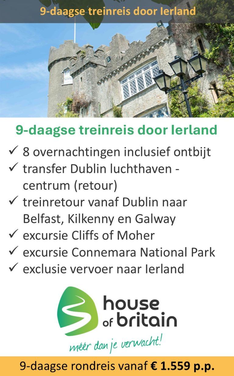 House of Britain – Ierland – treinreis