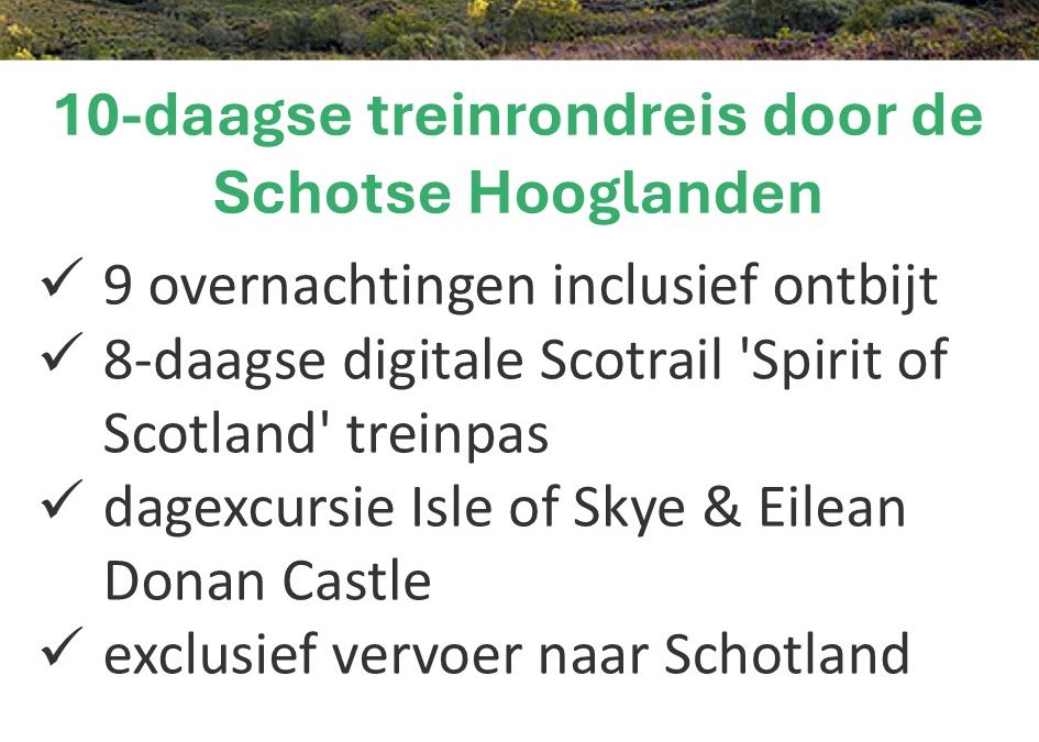 House of Britain – Schotland – treinrondreis – Schotse Hooglanden