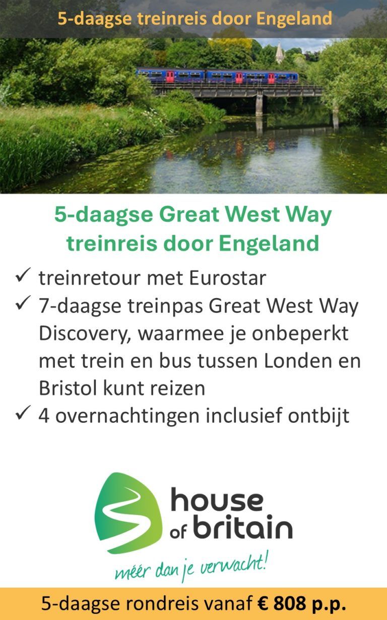 House of Britain – Engeland – treinrondreis – Great West Way