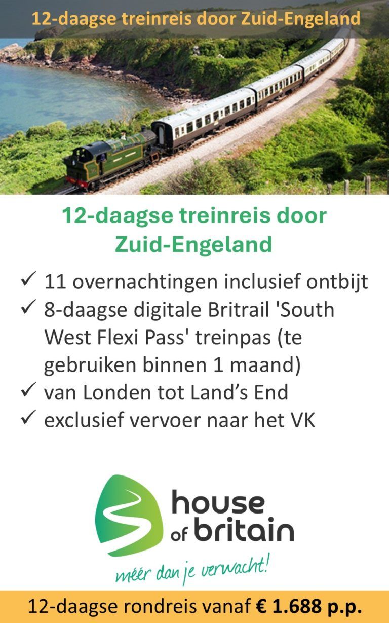 House of Britain – Engeland – treinrondreis – Zuid-Engeland
