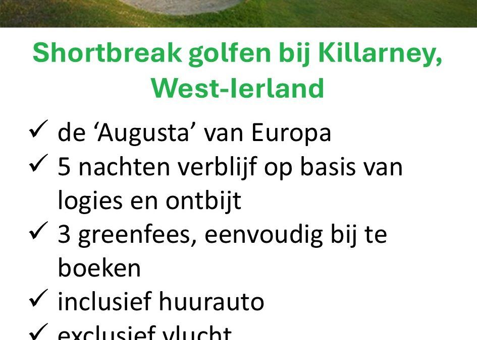 Pinhigh – Ierland – golftrip – West-Ierland