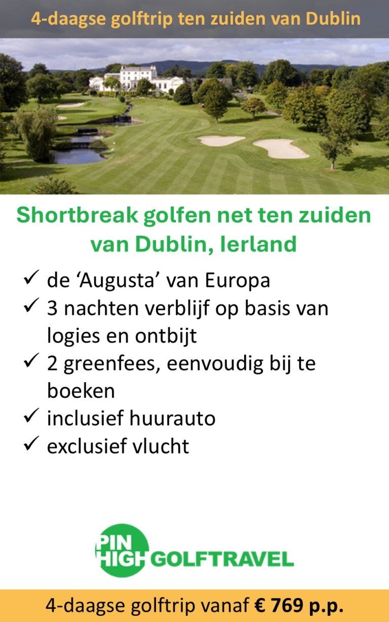 Pinhigh – Ierland – golftrip – zuid van Dublin