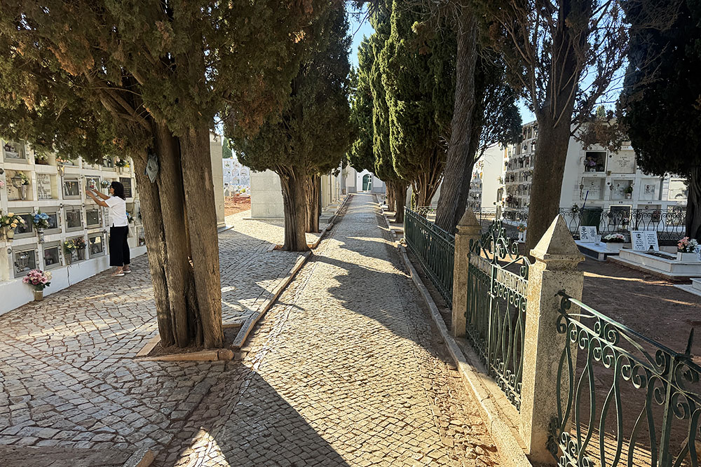 Kerkhof in Castro Marim